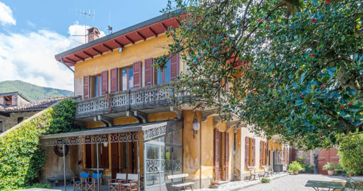 villa sul lago di Como