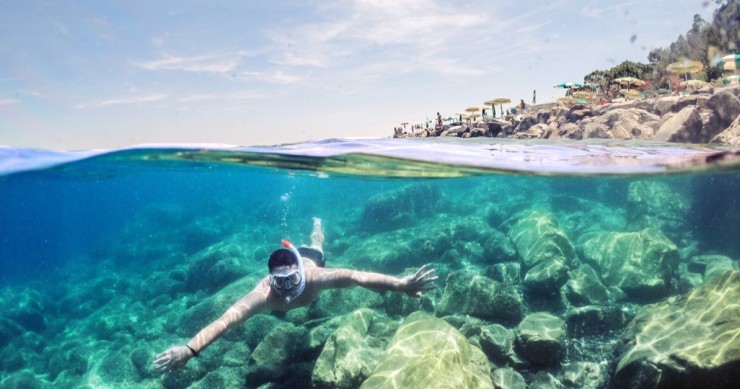 Snorkelling Italy