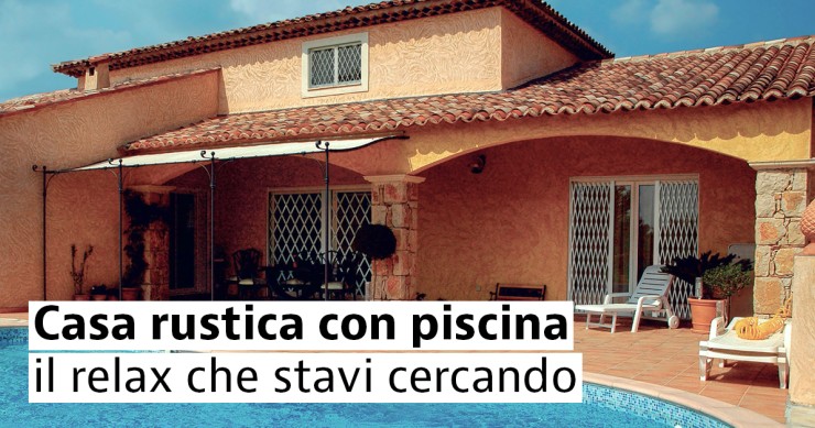 Rustici e casali con piscina
