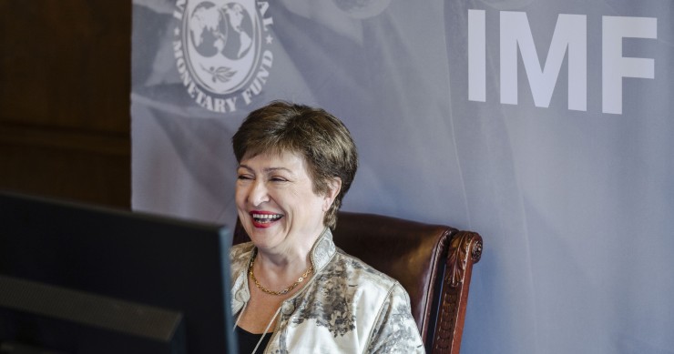 Archivo - La directora gerente del FMI, Kristalina Georgieva.