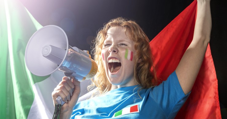 dove vedere la partita dell'italia a roma