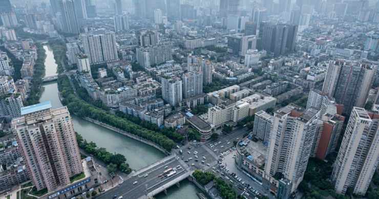 Cina settore immobiliare