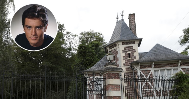 casa di alain delon