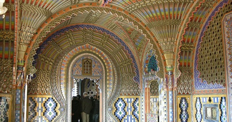 Sala dei Pavoni, Castello di Sammezzano