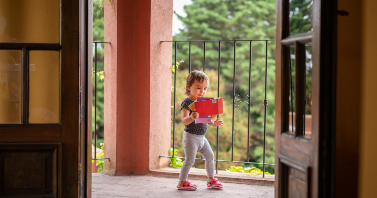 Come mettere in sicurezza il balcone per i bambini