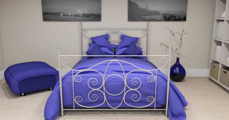 Come abbinare un letto in ferro battuto