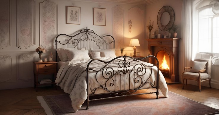 come pulire il letto in ferro battuto