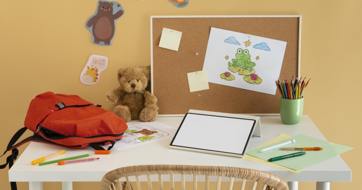 idee scrivanie bambini
