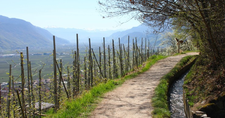 sentieri d'acqua meranesi
