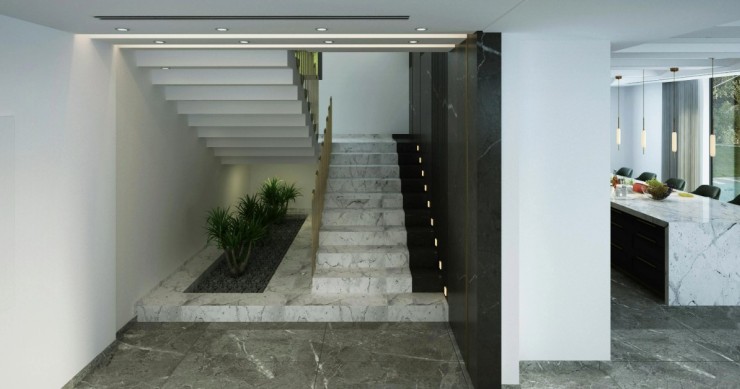 scala di marmo