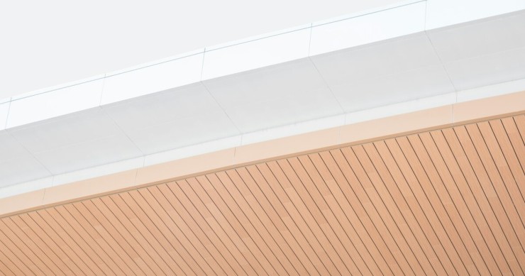 tetto in legno moderno