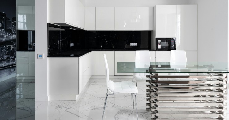 Tavoli in vetro per il soggiorno