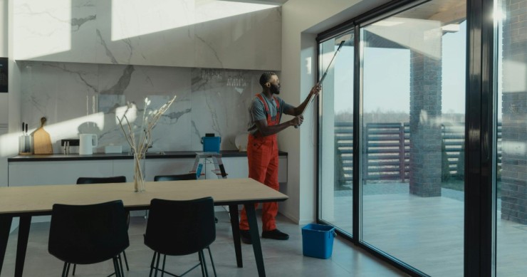 pulizia vetro