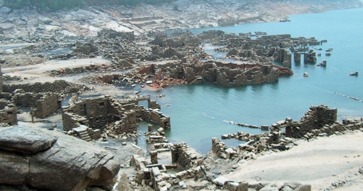 Il villaggio sommerso di Vilarinho das Furnas