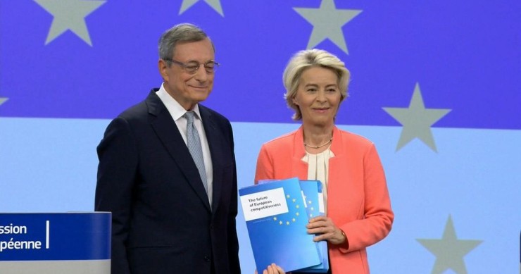 ##Ue, von der Leyen: rapporto Draghi focus del summit a Budapest