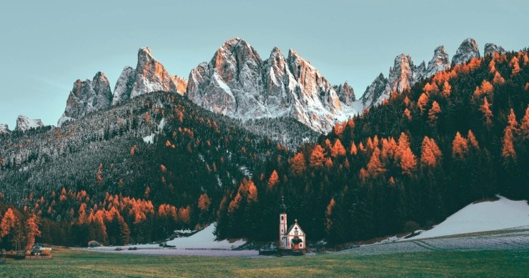 Dolomites in Winter