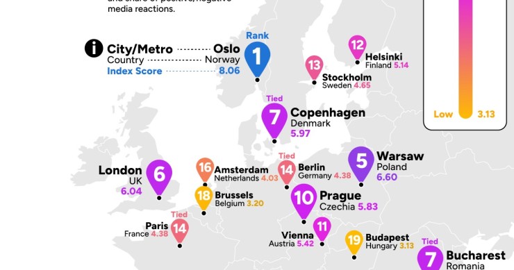 Los mejores sistemas de metro en las capitales europeas