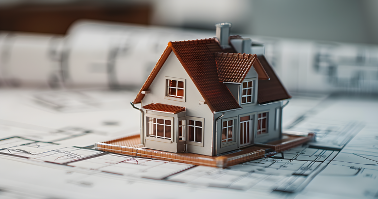 casa con planimetria