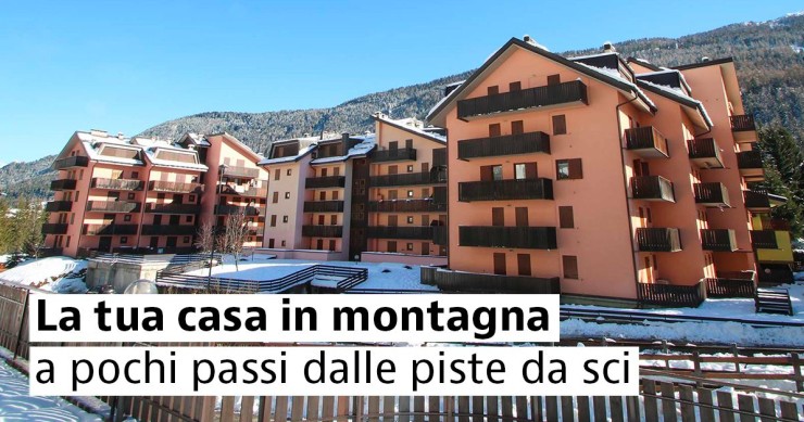 Case in montagna vicino le piste da sci