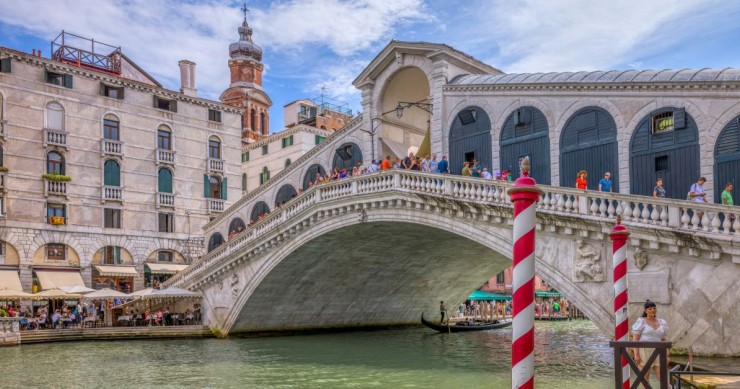 Una veduta di Venezia