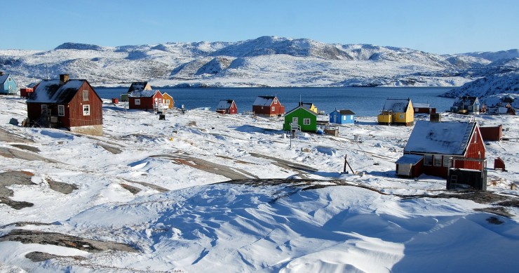 dove si trova la Groenlandia