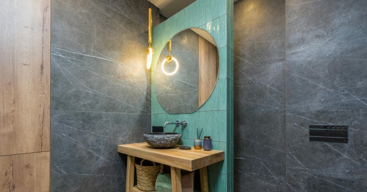 Tendenze piastrelle bagno 2025
