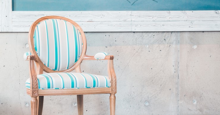 Sedie con braccioli eleganti