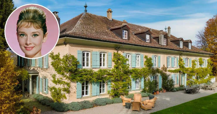 Il ritiro svizzero di Audrey Hepburn 