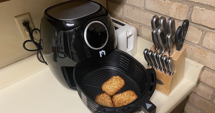 Una friggitrice ad aria