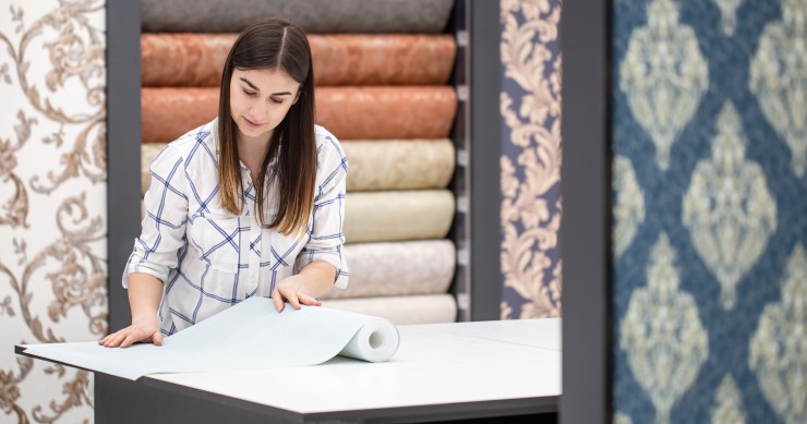 carta da parati per ante armadio