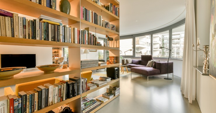 librerie di lusso moderne