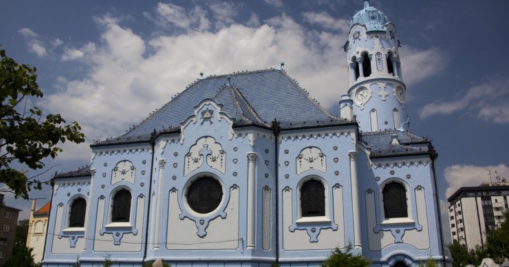 chiesa blu bratislava