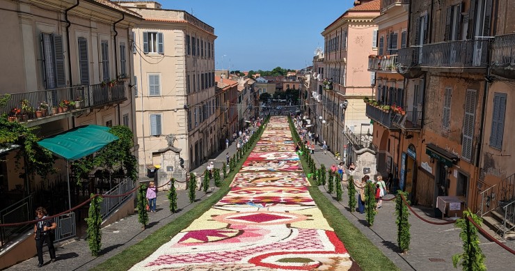 Infiorata flower festival