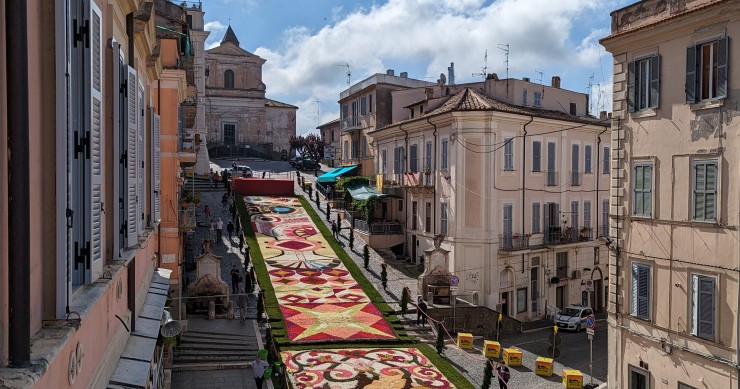 genzano Flower festival