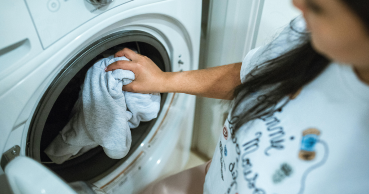 Panni in lavatrice