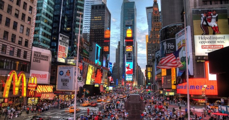 times square a new york