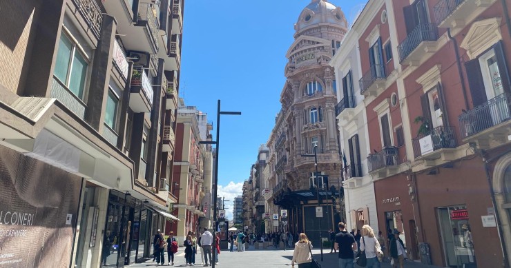 vie dello shopping Bari