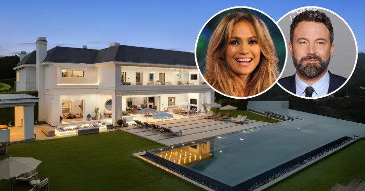 La mansión de Jennifer López y Ben Affleck en Beverly Hills (California)