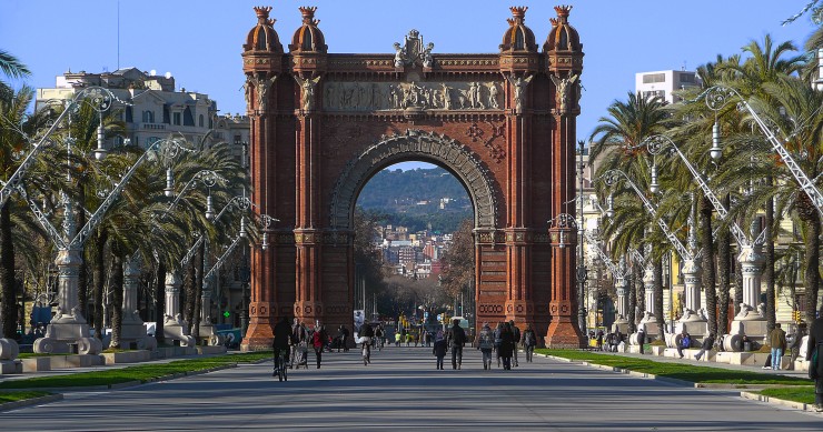 arco di trionfo barcellona