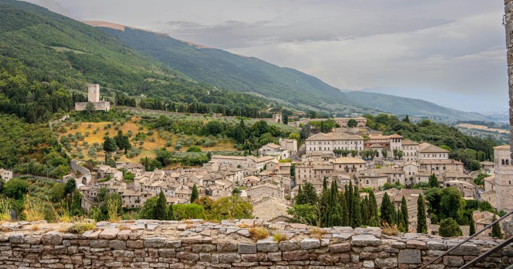 Living in an Italian village