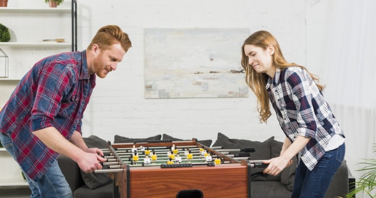 calciobalilla in casa