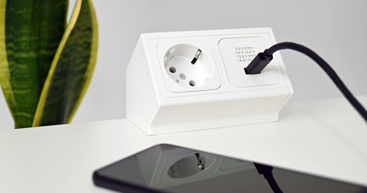una presa elettrica smart