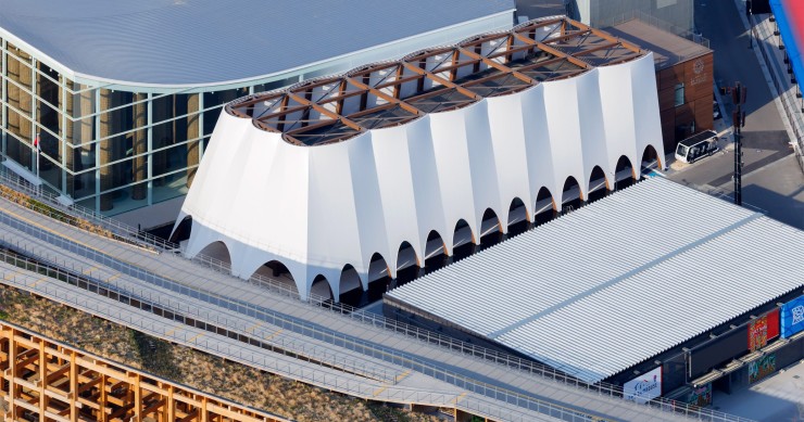 Il padiglione del Qatar per l'Expo 2025 di Osaka