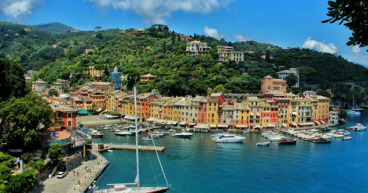 Lujo en Portofino, Italia
