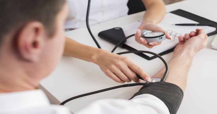 Momento della visita medica 