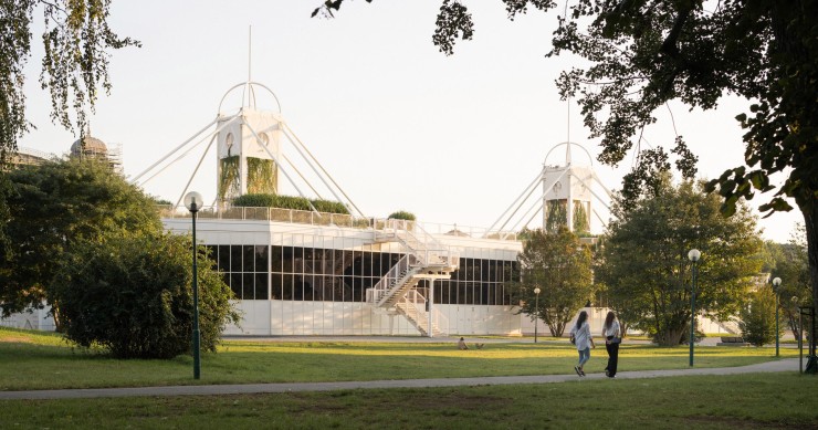 La ristrutturazione dei padiglioni Křižík