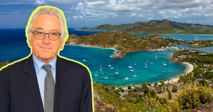 Robert De Niro e l'isola di Barbuda
