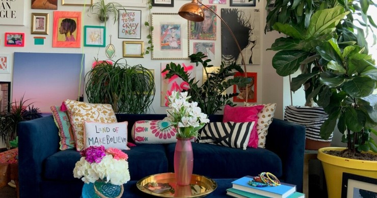 stanza in stile massimalista