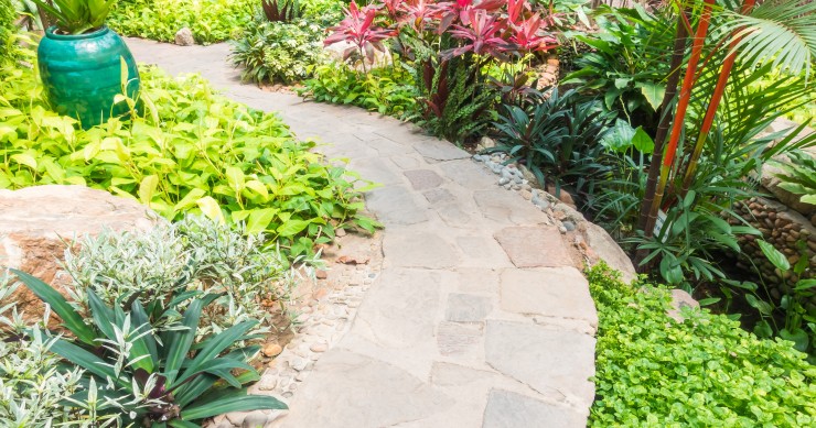 vialetto fai da te giardino