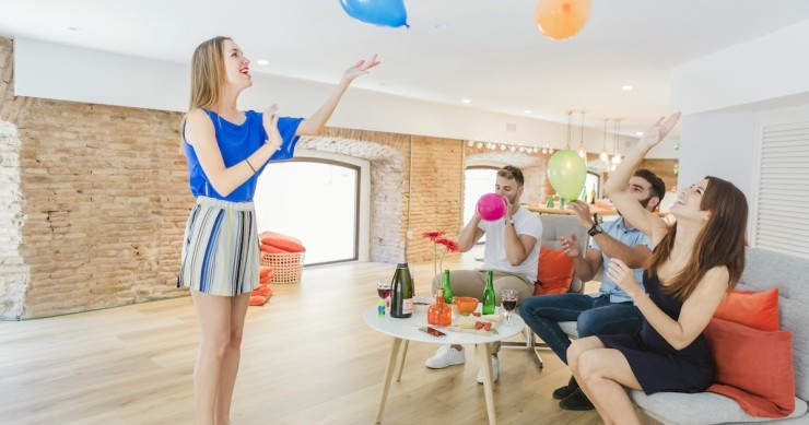 organizzare una festa in casa in affitto